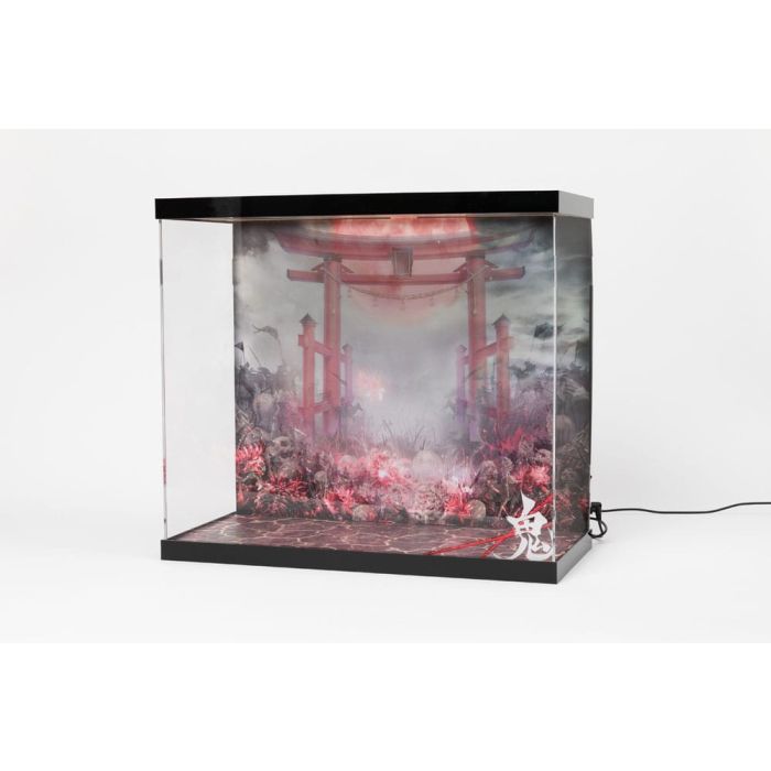 SHINSAI Acrylic Display Case with Lighting Inbina Rasethuhime Saki 39 cm 