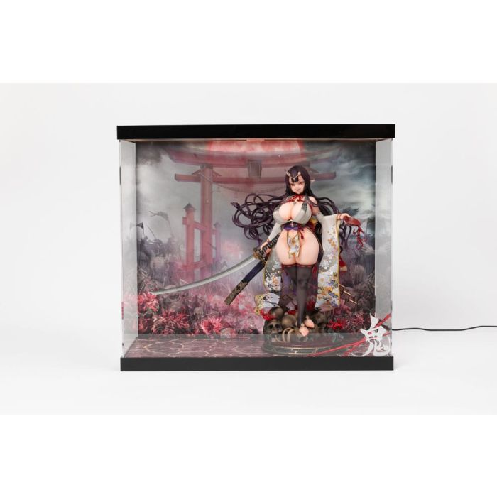 SHINSAI Acrylic Display Case with Lighting Inbina Rasethuhime Saki 39 cm 