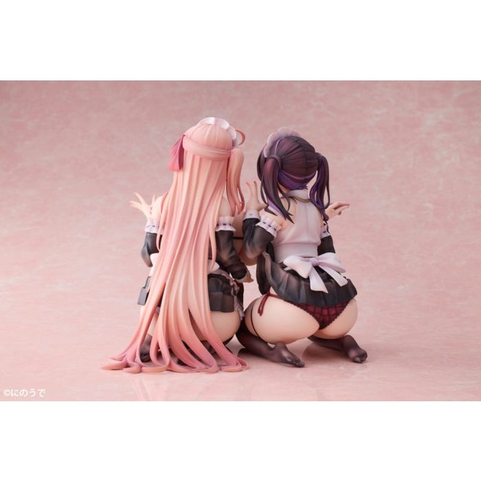 Original Character PVC Statues 1/5 2-Set Koho Miya & Otsuhane Fuwari illustration by Ninoude 18 cm    