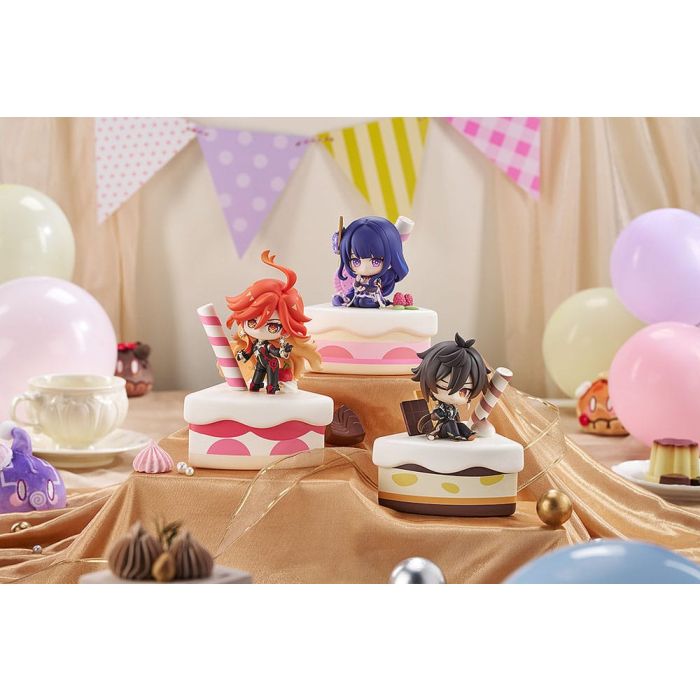 Genshin Impact Wondrous Travels Series Figure Zhongli Chibi 12 cm      