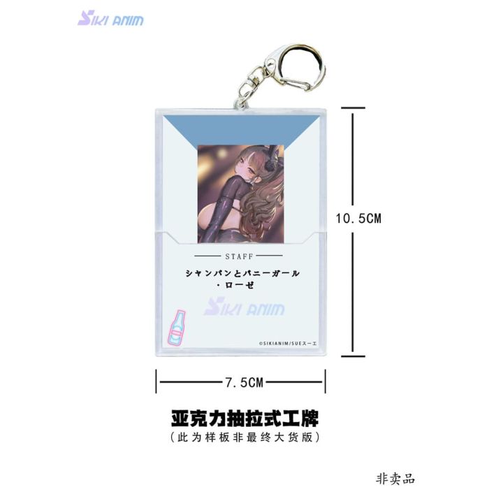 Original Character PVC Statue 1/6 Champagne and Bunny Girl Rose Black Stocking Ver. 31 cm