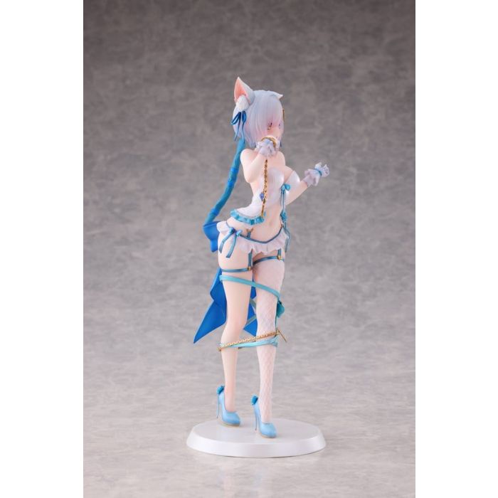 Original Character PVC Figure 1/7 Shibarare Neko Putika-chan Deluxe Edition 26 cm