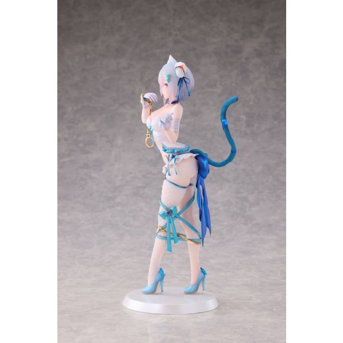 Original Character PVC Figure 1/7 Shibarare Neko Putika-chan Deluxe Edition 26 cm