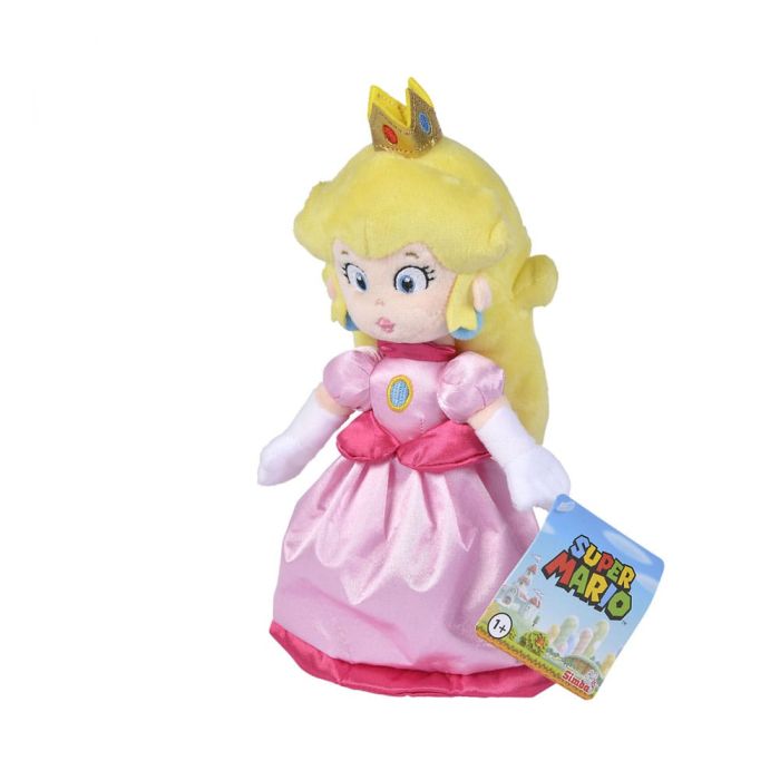Super Mario Plush Figure Peach 27 cm       