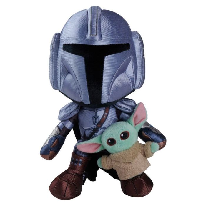 Star Wars Mandalorian Plush Figure Mandalorian & Mini Grogu 25 cm