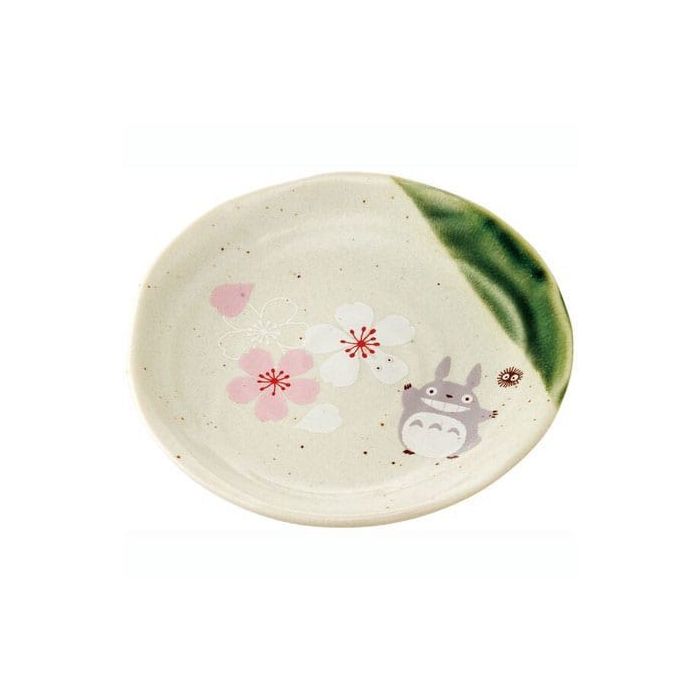 My Neighbor Totoro Mino Small Dish Totoro Sakura Small 13 cm