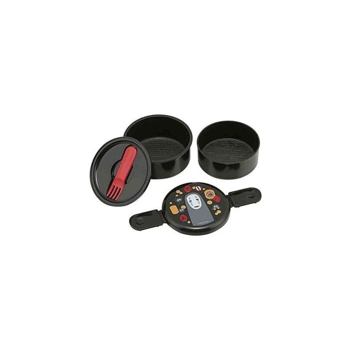 Spirited Away Two Layer Round Shape Lunch Box No Face & Lantern