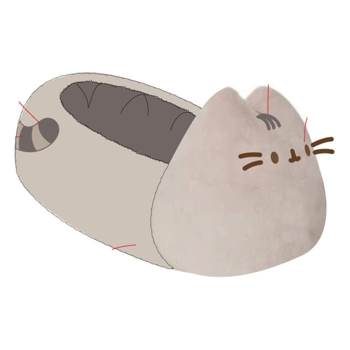 Pusheen Slippers L-XL 