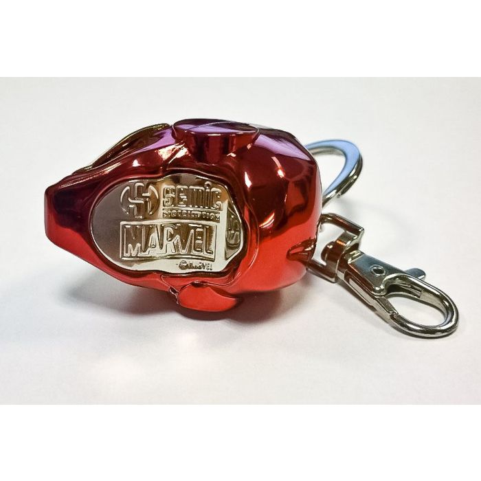 Marvel Comics Metal Keychain Iron Man Helmet 