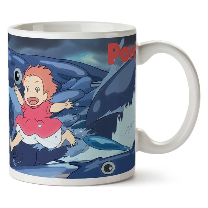 Ponyo Mug Waves