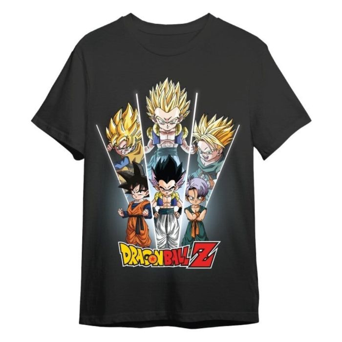 Dragon Ball T-Shirt Gotrunks Black Size L