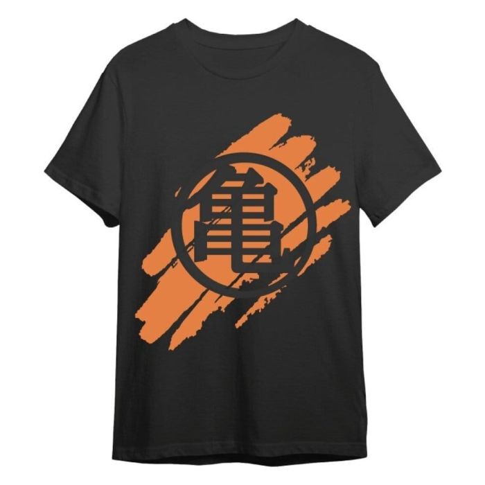 Dragon Ball T-Shirt Logo Kame Black Size XXL