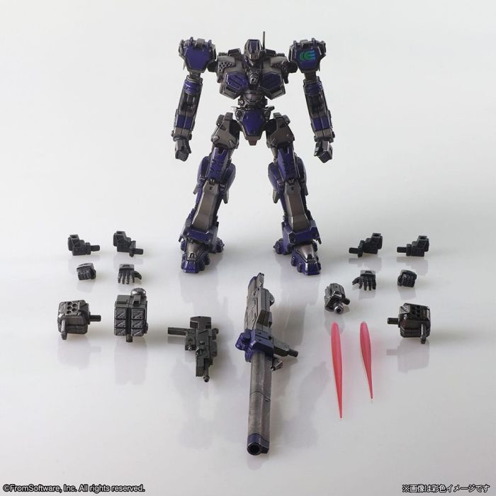 Armored Core Structure Arts Plastic Model Kits 4-Pack Series 1