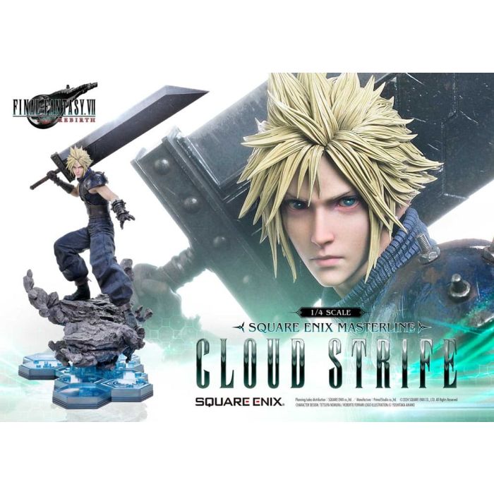 Final Fantasy VII Rebirth Statue 1/4 Cloud Strife 68 cm