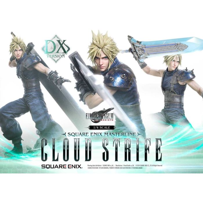 Final Fantasy VII Rebirth Statue 1/4 Cloud Strife Deluxe Ver. 68 cm