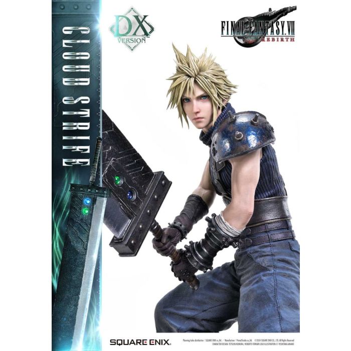 Final Fantasy VII Rebirth Statue 1/4 Cloud Strife Deluxe Ver. 68 cm