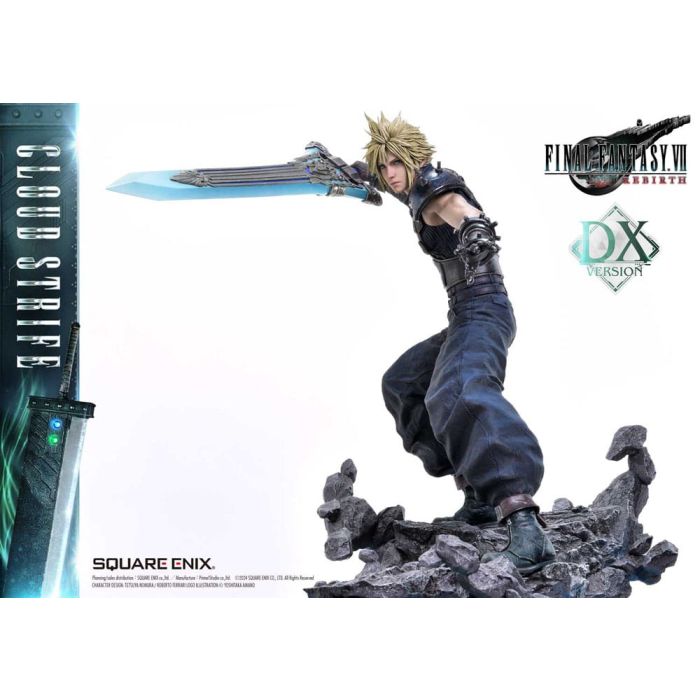 Final Fantasy VII Rebirth Statue 1/4 Cloud Strife Deluxe Ver. 68 cm