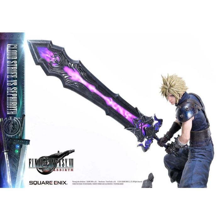 Final Fantasy VII Rebirth Statues 2-Pack 1/4 Cloud Strife vs Sephiroth 69 cm  