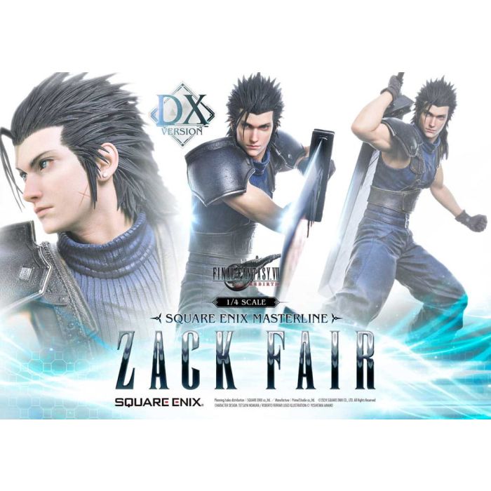 Final Fantasy VII Rebirth Statue 1/4 Zack Fair Deluxe Ver. 57 cm   
