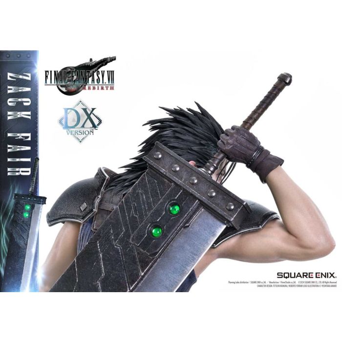 Final Fantasy VII Rebirth Statue 1/4 Zack Fair Deluxe Ver. 57 cm   