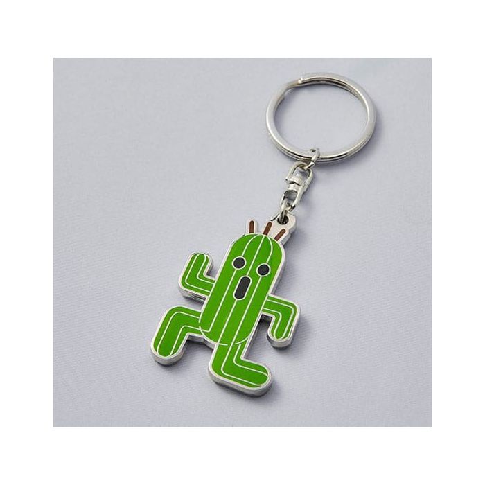 Final Fantasy Series Metal-Keychain Cactuar