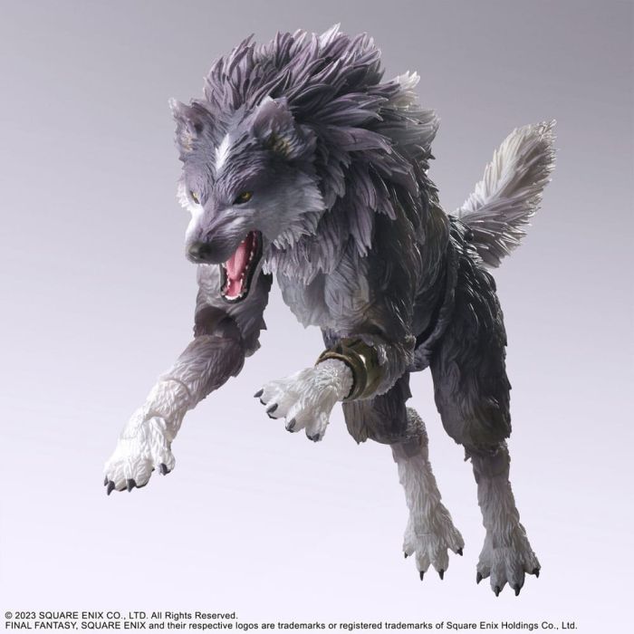 Final Fantasy XVI Bring Arts Action Figure Set Clive Rosfield & Torgal 