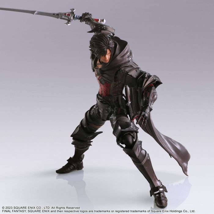 Final Fantasy XVI Bring Arts Action Figure Set Clive Rosfield & Torgal 