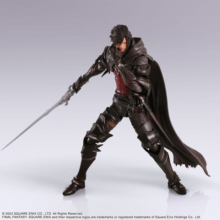 Final Fantasy XVI Bring Arts Action Figure Set Clive Rosfield & Torgal 