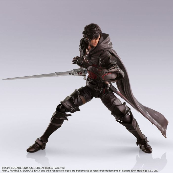 Final Fantasy XVI Bring Arts Action Figure Set Clive Rosfield & Torgal 