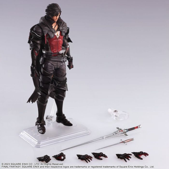 Final Fantasy XVI Bring Arts Action Figure Set Clive Rosfield & Torgal 