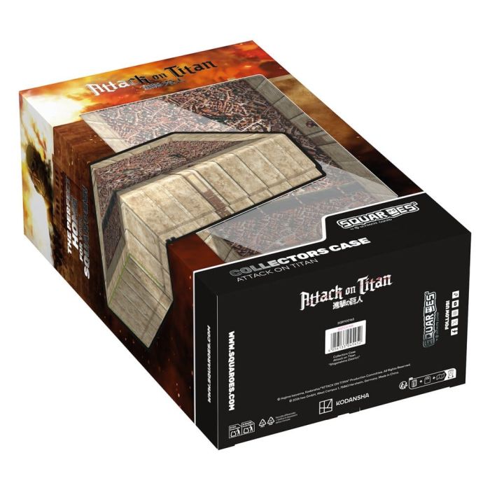 Squaroes Collectors Case 800 Attack on Titan - Shiganshina District