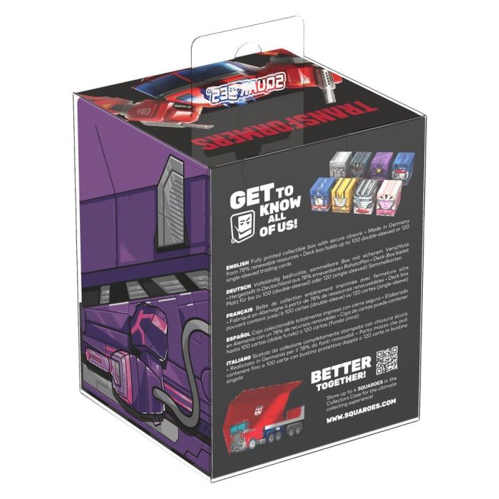 Squaroes Squaroe Transformers TR007 - Shockwave