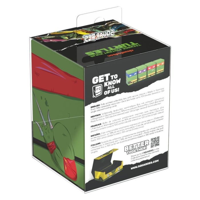 Squaroes Squaroe Teenage Mutant Ninja Turtles™ NT016 - Action Mode Raphael