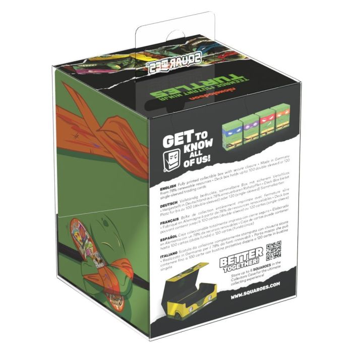 Squaroes Squaroe Teenage Mutant Ninja Turtles™ NT017 - Action Mode Michelangelo