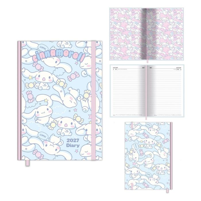 Sanrio A5 DTP Diary 2027 Cinnamoroll