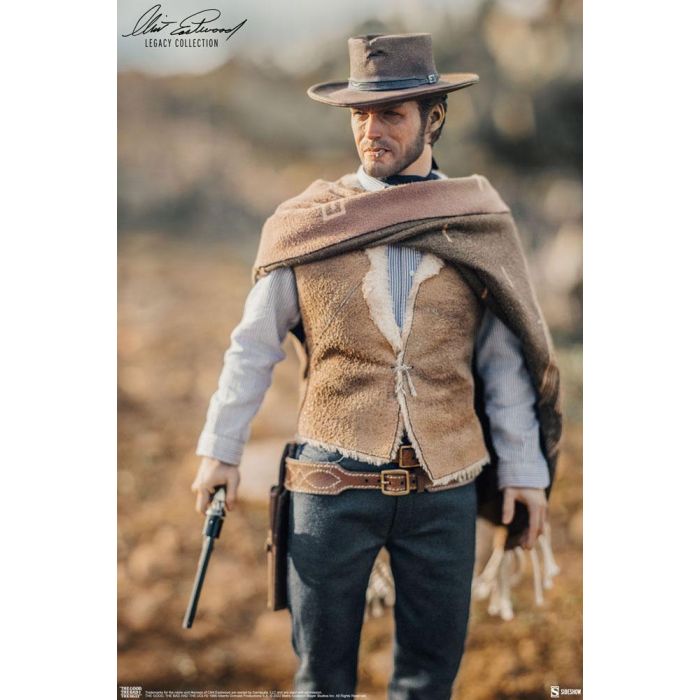 The Good, The Bad and the Ugly Clint Eastwood Legacy Collection Action Figure 1/6 The Man With No Name 30 cm