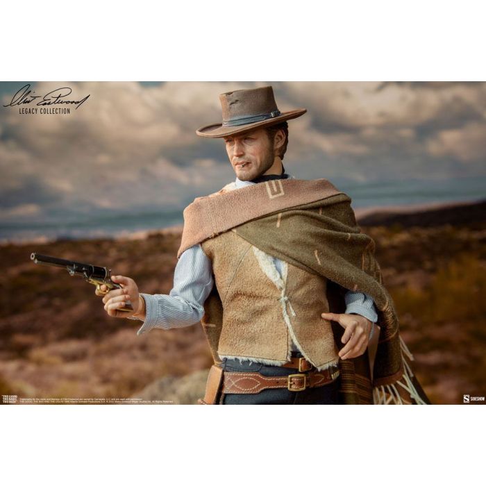 The Good, The Bad and the Ugly Clint Eastwood Legacy Collection Action Figure 1/6 The Man With No Name 30 cm