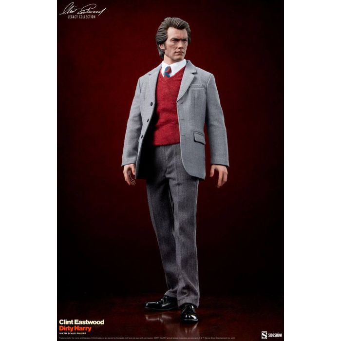 Dirty Harry Clint Eastwood Legacy Collection Action Figure 1/6 Harry Callahan 30 cm