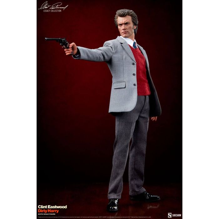 Dirty Harry Clint Eastwood Legacy Collection Action Figure 1/6 Harry Callahan 30 cm