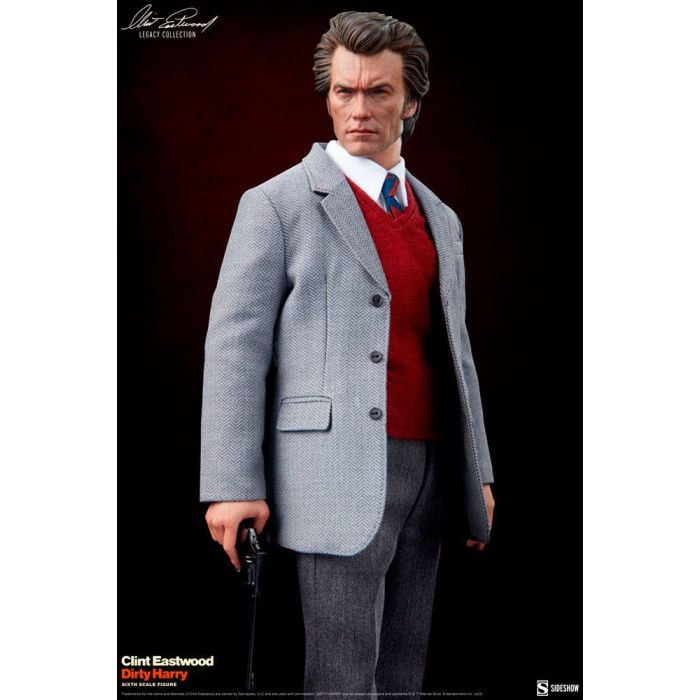 Dirty Harry Clint Eastwood Legacy Collection Action Figure 1/6 Harry Callahan 30 cm