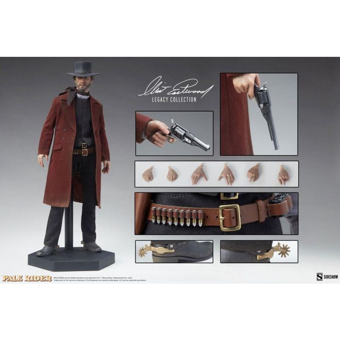 Pale Rider Clint Eastwood Legacy Collection Action Figure 1/6 The Preacher 30 cm