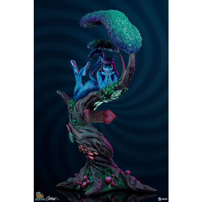 Fairytale Fantasies Collection Statue Lady Cheshire Cat 63 cm