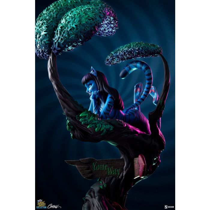 Fairytale Fantasies Collection Statue Lady Cheshire Cat 63 cm