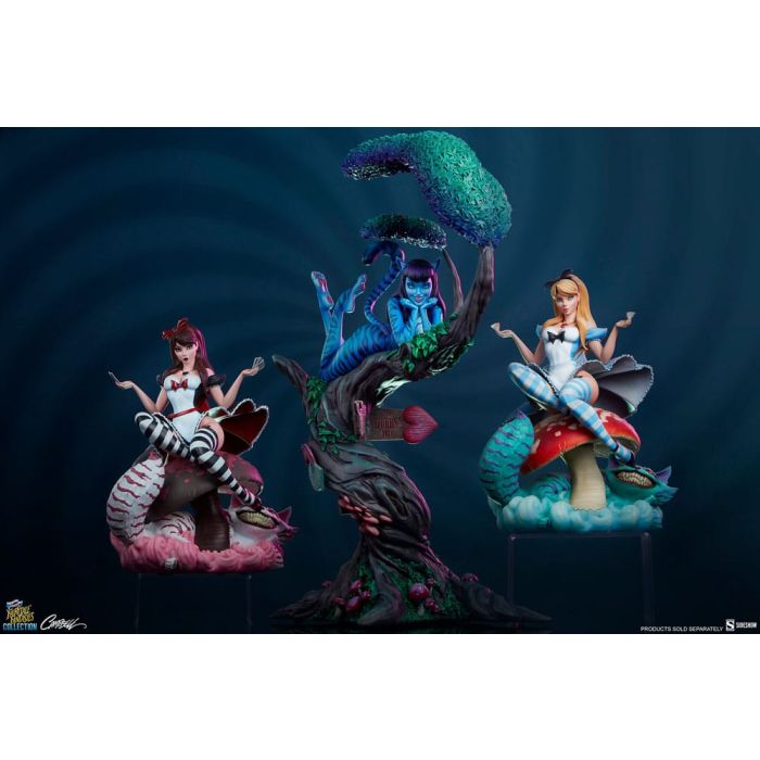 Fairytale Fantasies Collection Statue Lady Cheshire Cat 63 cm