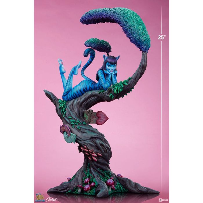 Fairytale Fantasies Collection Statue Lady Cheshire Cat 63 cm