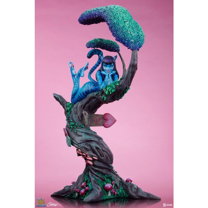 Fairytale Fantasies Collection Statue Lady Cheshire Cat 63 cm