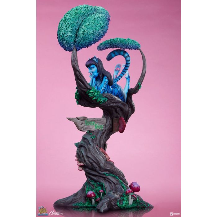 Fairytale Fantasies Collection Statue Lady Cheshire Cat 63 cm
