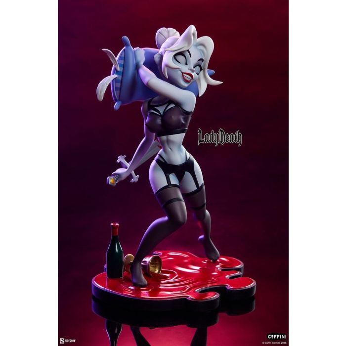 Coffin Comics Designer Statues Set Sleepover In Hell