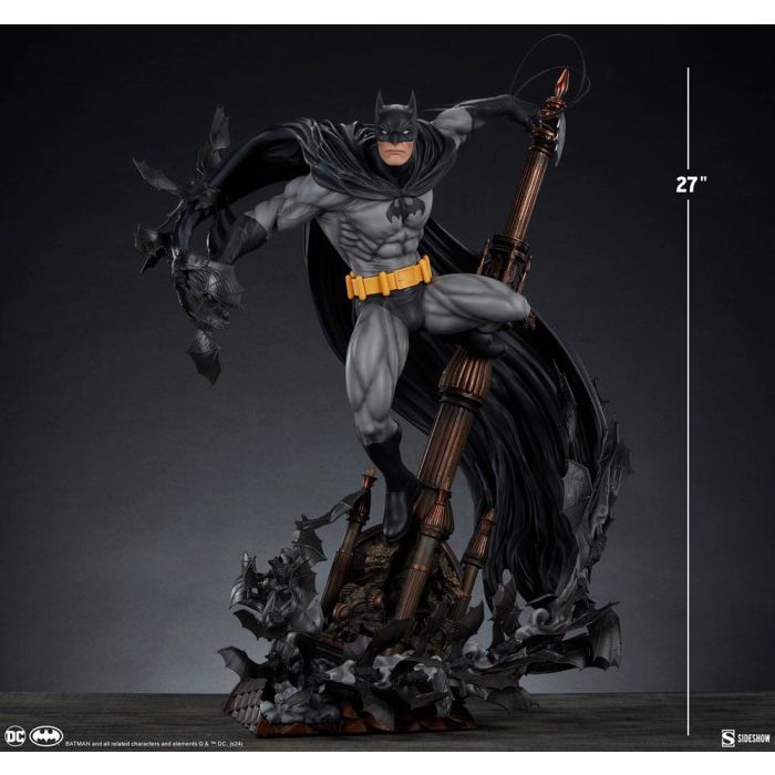 DC Comics Premium Format Statue Batman (Black Variant) Sideshow Exclusive 68 cm