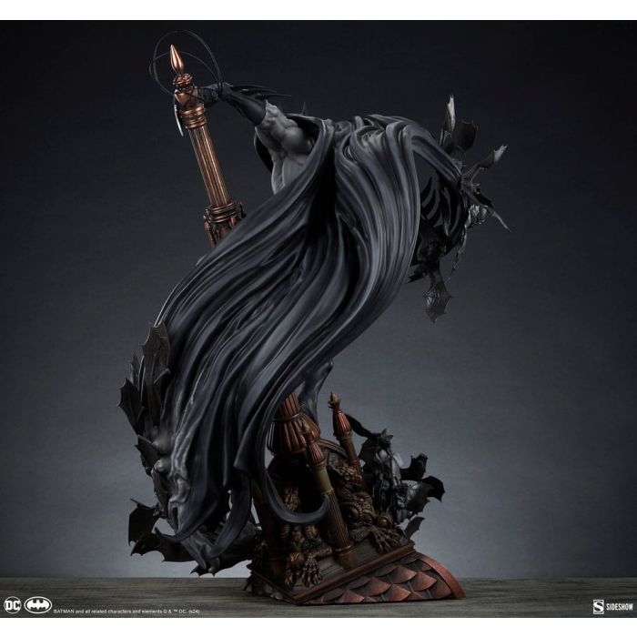 DC Comics Premium Format Statue Batman (Black Variant) Sideshow Exclusive 68 cm